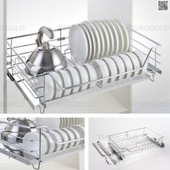 Giá bát inox nan âm tủ Eurogold EG62.60