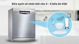 Máy rửa bát Bosch SMS4HCI48E Seri 4 Made in Germany