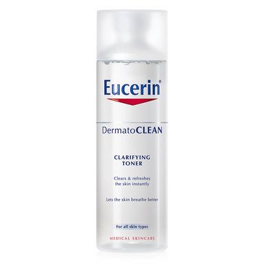  Nước hoa hồng cho da nhạy cảm Eucerin DermatoClean Micellar Cleansing Fluid Toner 