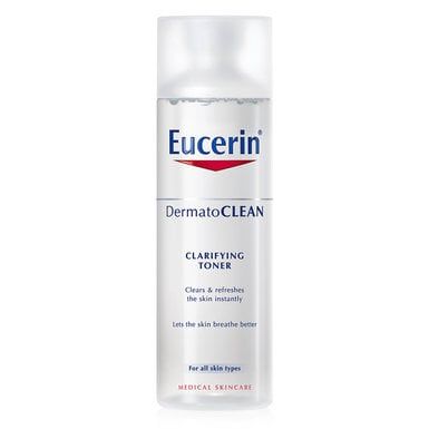 Nước hoa hồng cho da nhạy cảm Eucerin DermatoClean Micellar Cleansing Fluid Toner