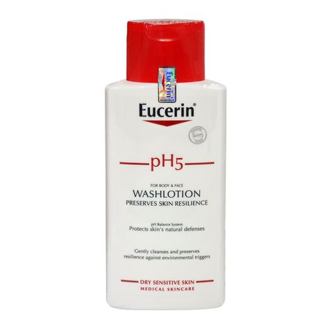  Sữa tắm dạng gel pH5, cho da nhạy cảm (có mùi) Eucerin pH5 Washlotion 200ml 