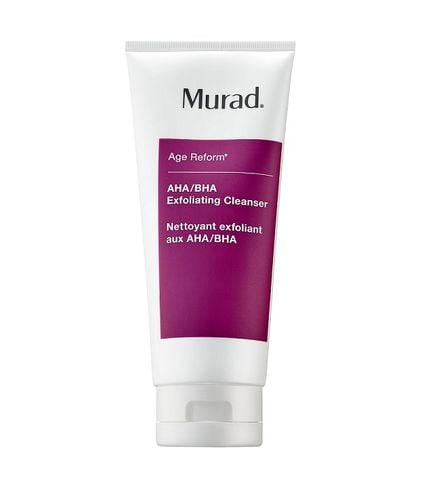  Sữa rửa mặt tẩy da chết Murad AHA/BHA Exfoliating Cleanser 