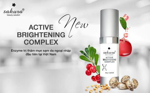  Enzyme Trị Nám Sakura Active Brightening Complex 