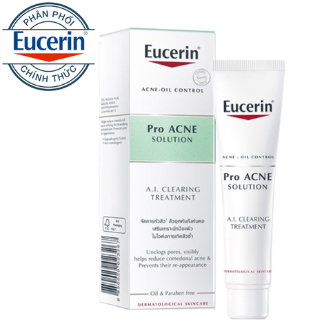  Tinh Chất Trị Mụn Eucerin Pro ACNE Solution A.I. Clearing Treatment 40ml 