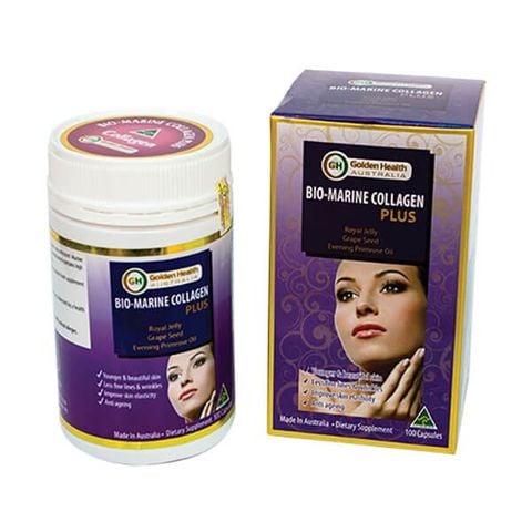  Viên Uống Đẹp Da Bio Marine Collagen Plus Golden Health 