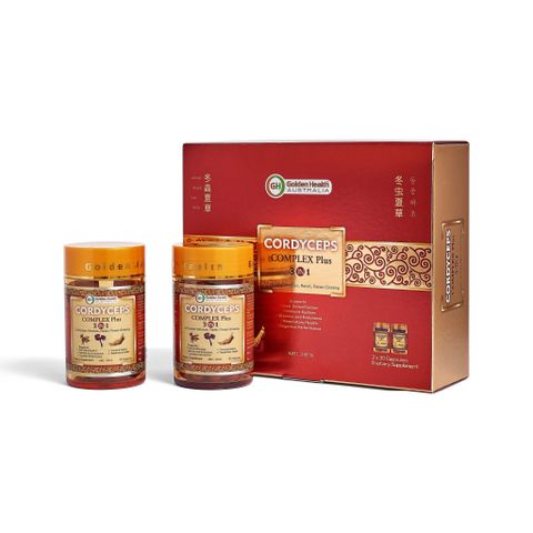  Viên uống Đông Trùng Hạ Thảo (60 viên) - Golden Health Cordyceps Complex 