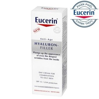  Kem dưỡng chống nhăn ban ngày Eucerin Hyaluron Filler Day Fluid 50ml 