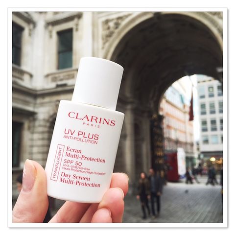  Kem chống nắng Clarins UV Plus Anti-Pollution Day Screen Multi Protection SPF 50 Translucent 50ml 