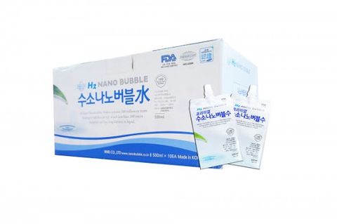  Tinh Chất Nước Nano Bubble Hydrogen Chống Oxy Hóa Ngăn Ngừa Ung Thư 