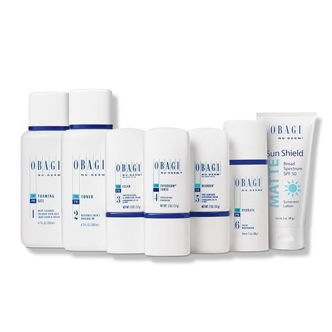  Set trị nám chuyên sâu Obagi Nu Derm System Oily Kit Set 