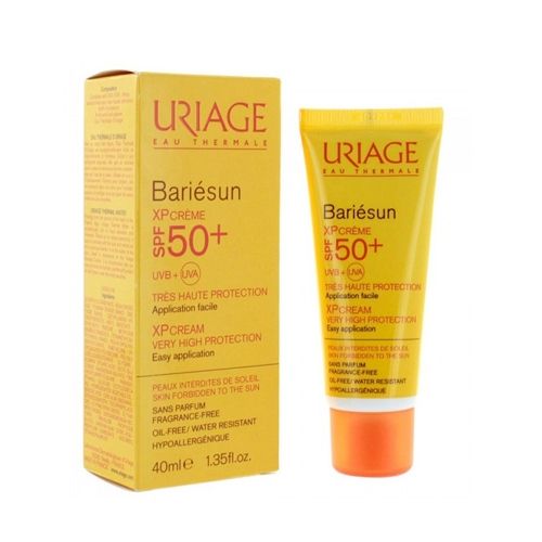 Kem chống nắng bảo vệ da cho da nhạy cảm, sau khi bắn laser Uriage Bariésun XP Crème  SPF 50+
