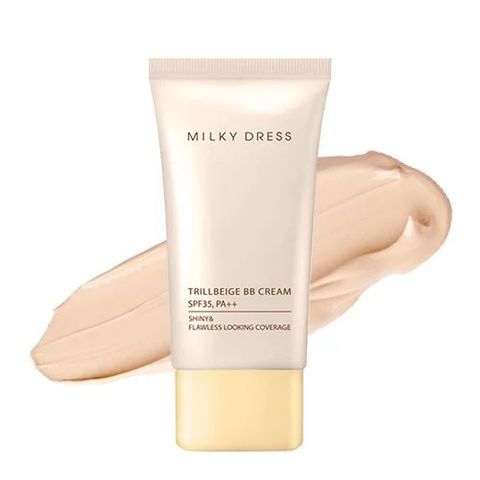  Kem lót trang điểm Milky Dress BB Cream SPF PA++ dành cho da dầu và da hỗn hợp (30ml) 