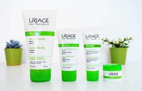  Gel rửa mặt dành cho da dầu, mụn & da Uriage hỗn hợp Hyséac Gel Nettoyant 