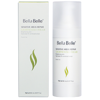  Kem trắng da vùng nhạy cảm Sensitive Areas Repair Lightening Cream Bella Belle 80ml 