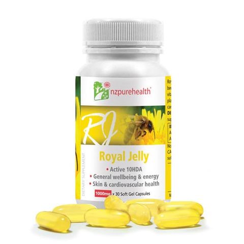  Viên sữa ong chúa Royal Jelly Nzpurehealth New Zealand (30 Viên) 