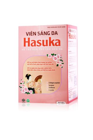  Viên uống sáng da hỗ trợ nội tiết tố HASUKA 