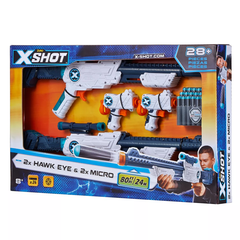 Combo X-Shot Xạ Thủ 2: Hawk eye & Micro