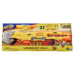 NERF N-Strike Icon Series Longshot CS-6 Blaster