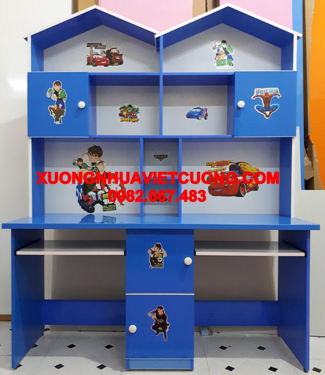BÀN HỌC ĐÔI 1,4M NHỰA ĐÀI LOAN BHD27