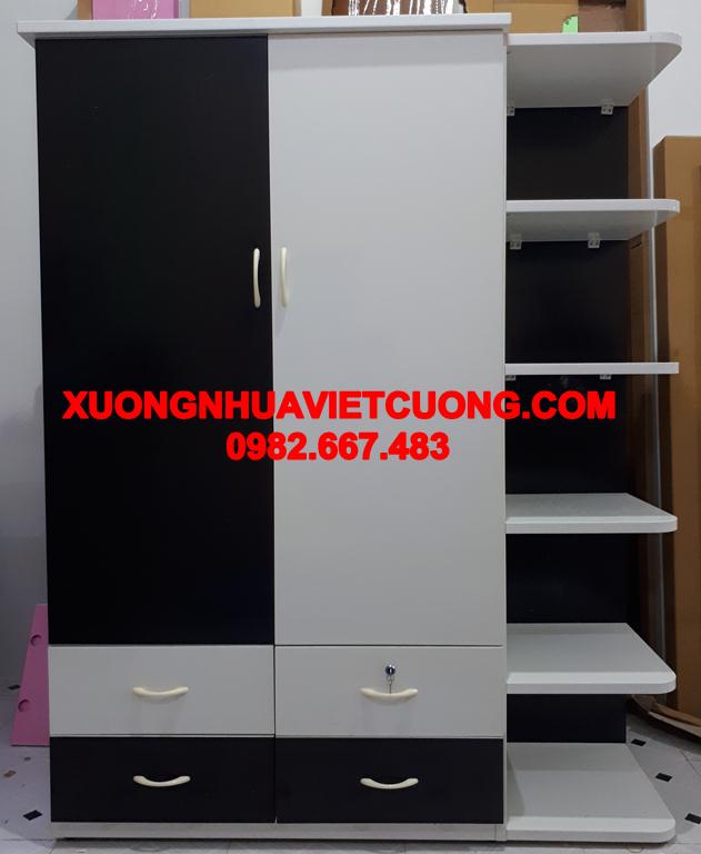 TỦ NHỰA ĐÀI LOAN 2 BUỒNG TA215