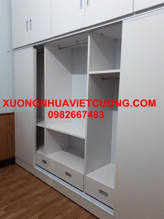 Tủ Nhựa Đài Loan Cánh Lùa; Tủ Nhựa; Tủ Quần Áo; Tủ Áo Nhựa Đài Loan – Xưởng  Nhựa Việt Cường