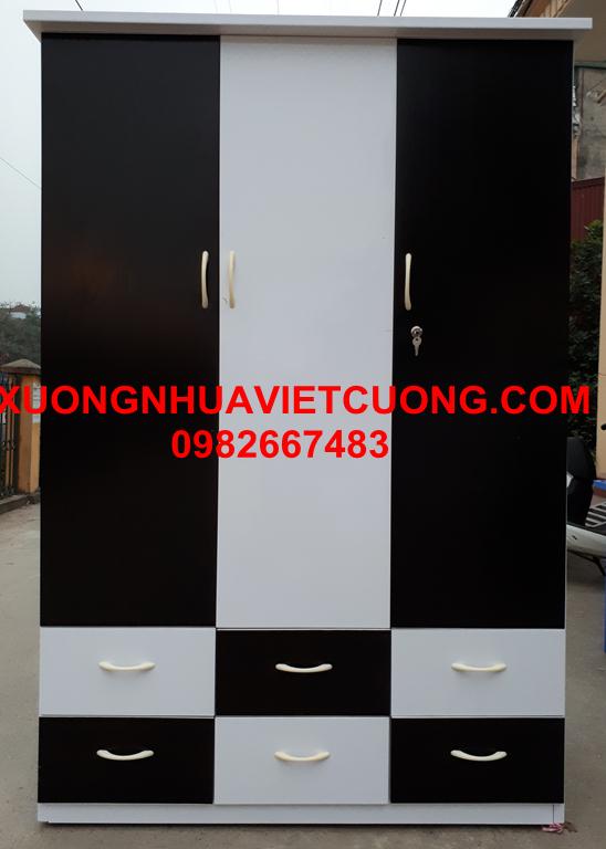 TỦ NHỰA ĐÀI LOAN 3 BUỒNG TA332