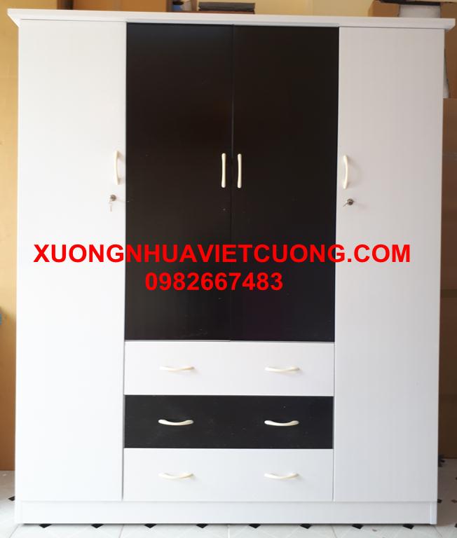 TỦ NHỰA ĐÀI LOAN 4 BUỒNG TA464