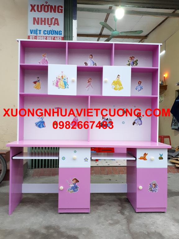 BÀN HỌC ĐÔI 1,6M NHỰA ĐÀI LOAN BHD08