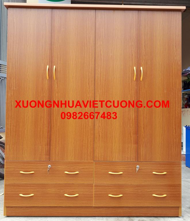 TỦ NHỰA ĐÀI LOAN 4 BUỒNG TA462