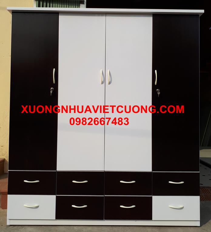 TỦ NHỰA ĐÀI LOAN 4 BUỒNG TA459