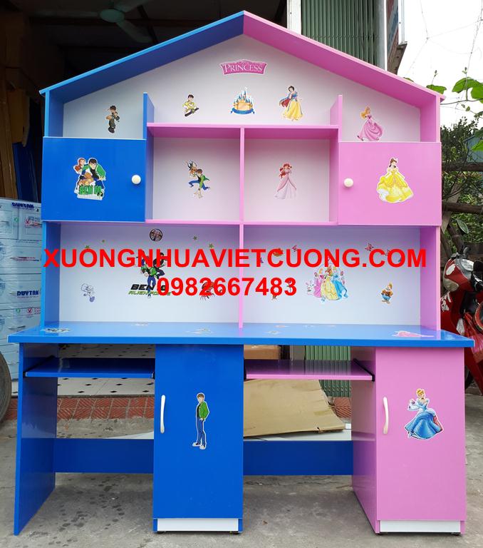 BÀN HỌC ĐÔI 1,6M NHỰA ĐÀI LOAN BHD102