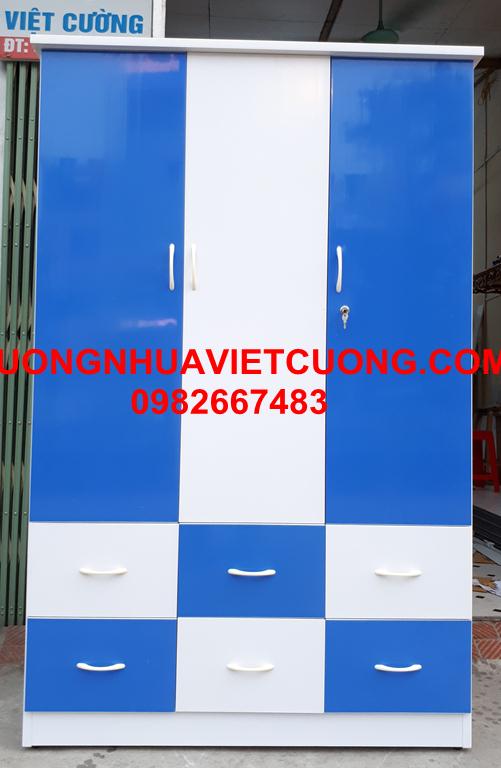 TỦ NHỰA ĐÀI LOAN 3 BUỒNG TA356