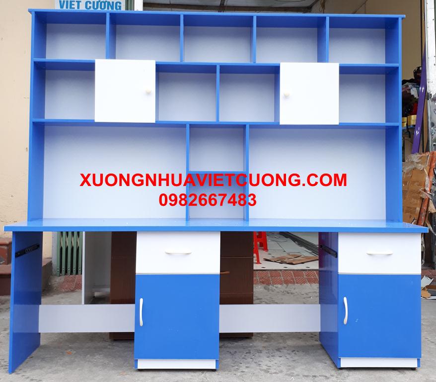 BÀN HỌC ĐÔI 2M NHỰA ĐÀI LOAN BHD63