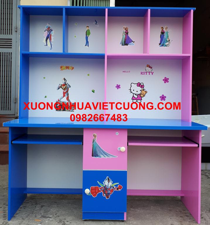 BÀN HỌC ĐÔI 1,6M NHỰA ĐÀI LOAN BHD62