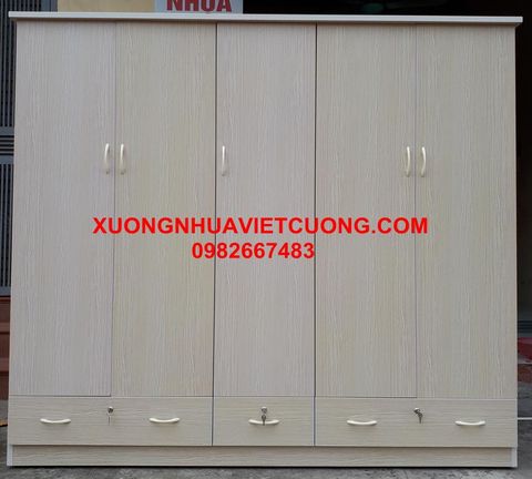  TỦ QUẦN ÁO NHỰA 5 BUỒNG TA522 