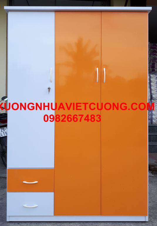 TỦ NHỰA ĐÀI LOAN 3 BUỒNG TA368