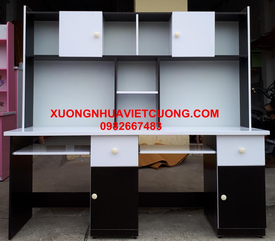 BÀN HỌC ĐÔI 1.6M LIỀN GIÁ SÁCH BHD67