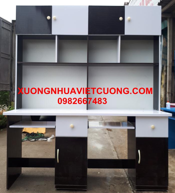 BÀN HỌC ĐÔI 1.6M LIỀN GIÁ SÁCH BHD104