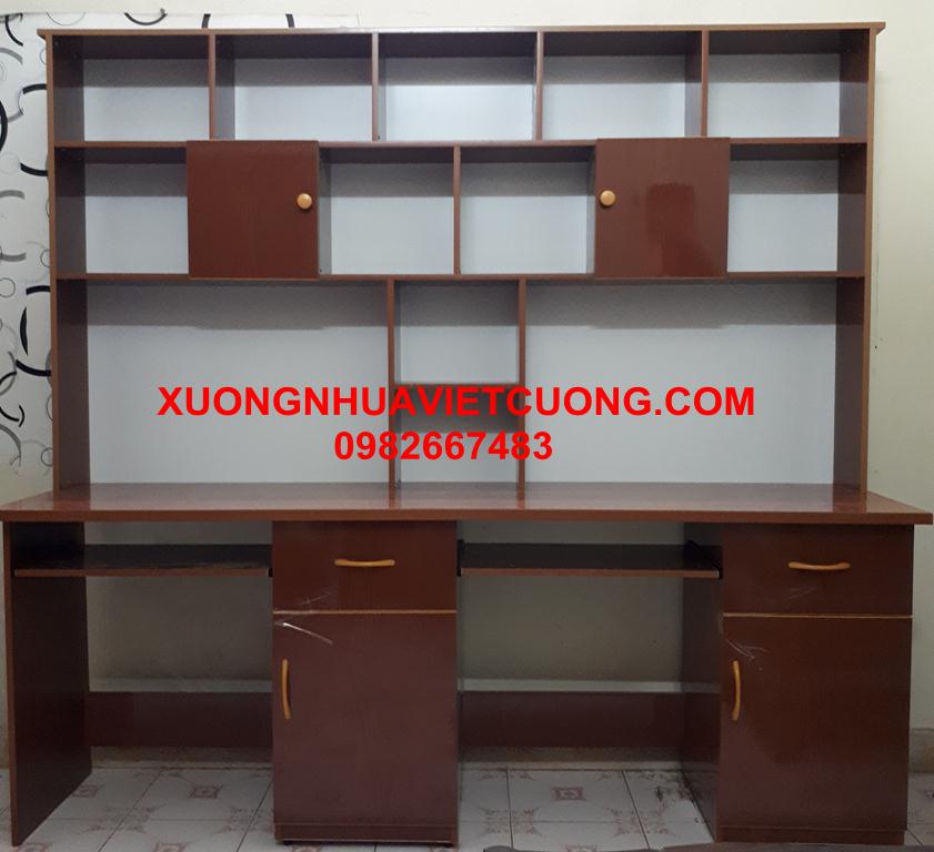 BÀN HỌC ĐÔI 2M LIỀN GIÁ SÁCH BHD103