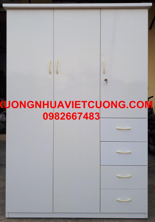 TỦ NHỰA ĐÀI LOAN 3 BUỒNG TA364