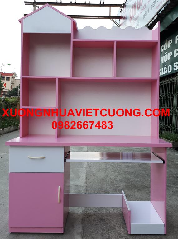 BÀN HỌC SINH LIỀN GIÁ SÁCH BH76