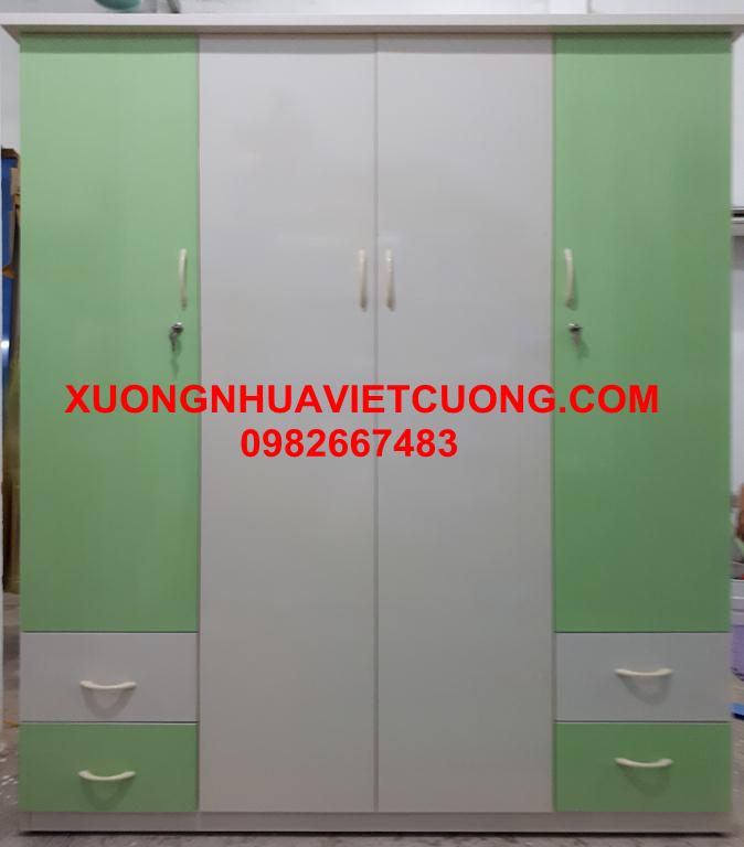 TỦ NHỰA ĐÀI LOAN 4 BUỒNG TA484