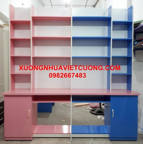 BÀN HỌC ĐÔI 2M LIỀN GIÁ SÁCH BHD73 