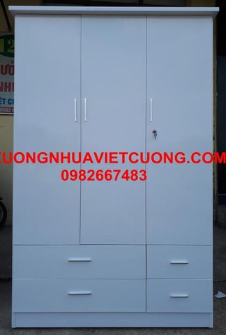  TỦ NHỰA ĐÀI LOAN 3 CÁNH TA382 