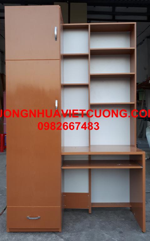 BÀN HỌC LIỀN TỦ QUẦN ÁO BHA13