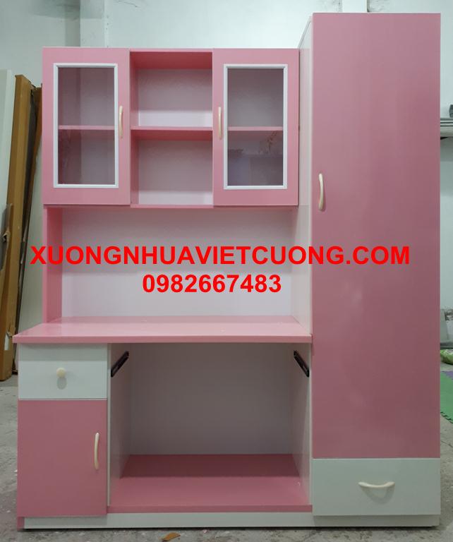 BÀN HỌC LIỀN TỦ QUẦN ÁO BHA12