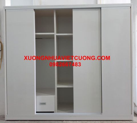  TỦ QUẦN ÁO NHỰA CỬA LÙA TCL07 