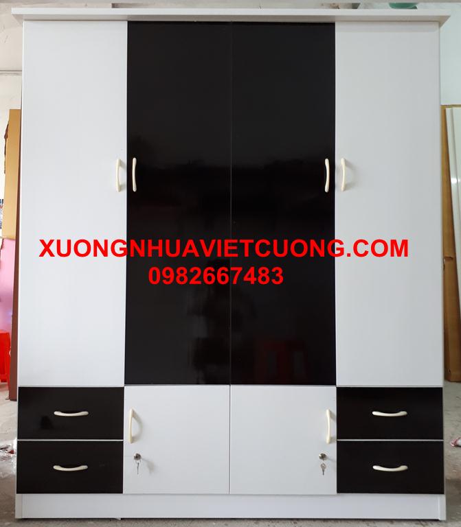 TỦ NHỰA ĐÀI LOAN 4 BUỒNG TA490