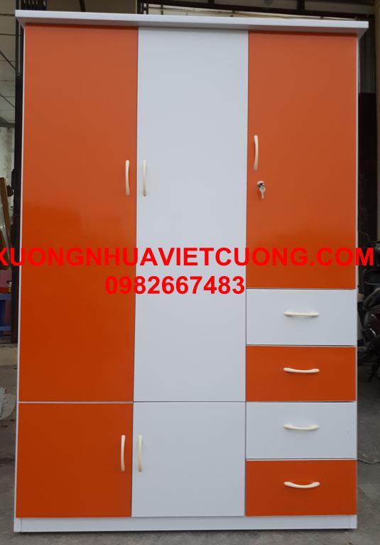 TỦ NHỰA ĐÀI LOAN 3 BUỒNG TA392