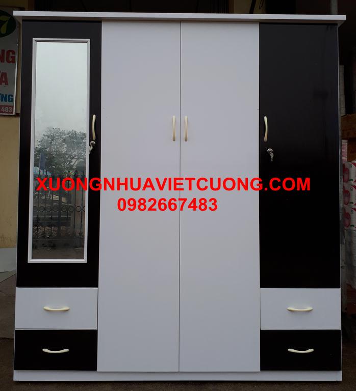 TỦ NHỰA ĐÀI LOAN 4 BUỒNG TA4008